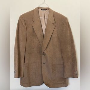 Vintage Cypress Club Men’s Ultra Suede Tailored Coat Dick Bruhn Size L